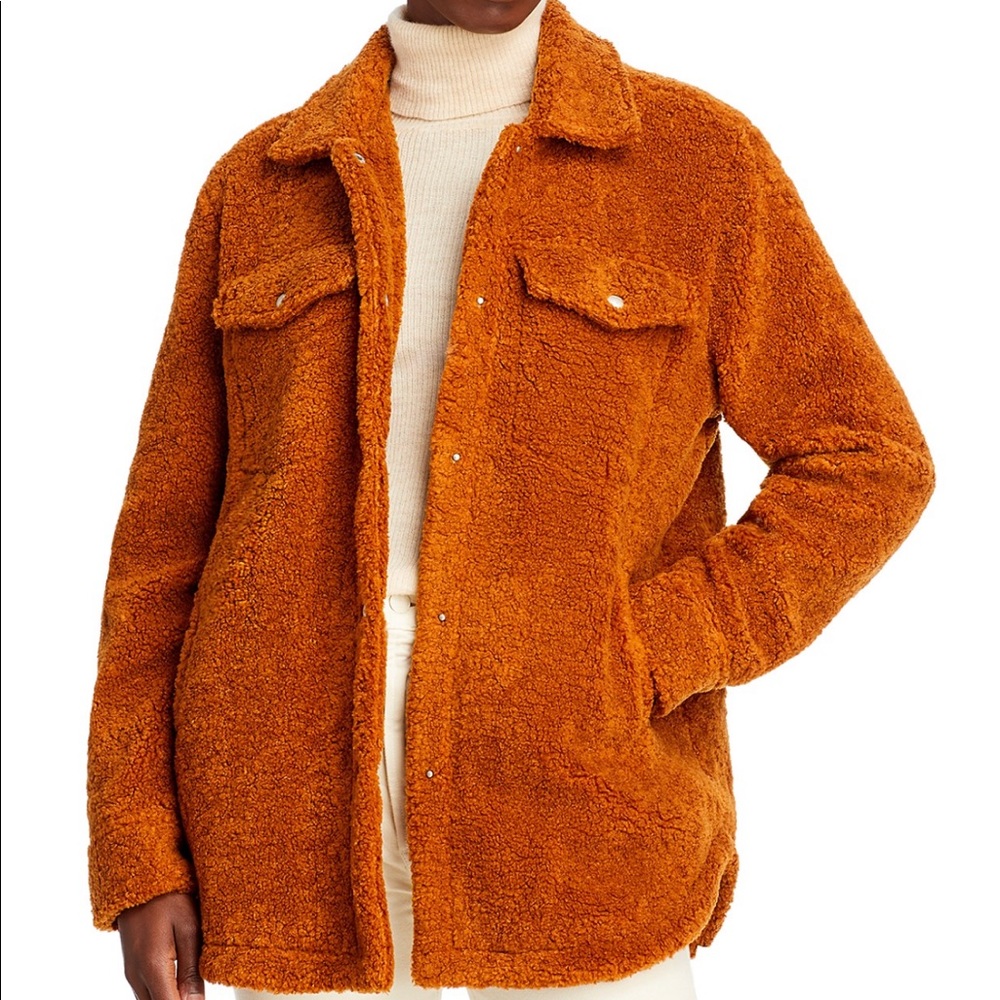 Blank NYC Teddy Shirt Jacket / Shacket